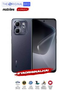 Infinix Hot 50i - 6GB RAM - 128GB Storage - PTA Approved - 12 Months Warranty - Black - The Original Bro Mobiles - TOB33